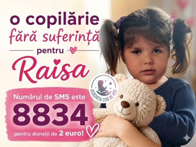 Ajut-o pe Raisa să facă primii pași