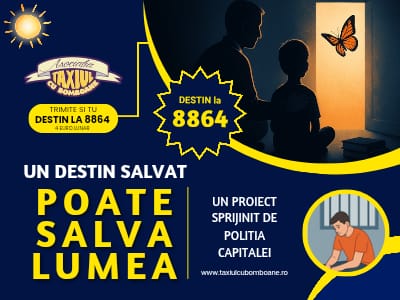 Campanie SMS cu text DESTIN pentru proiectul „Un destin salvat poate salva lumea”
